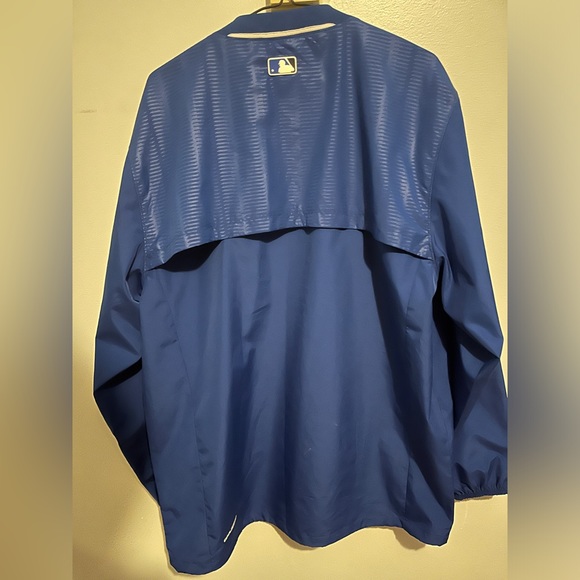 Blue Jays Majestic Warm up Jacket - Picture 3 of 3